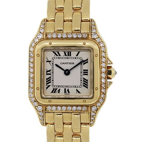 cartier panther medium|cartier panthere diamond bezel.